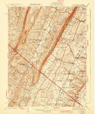 Gerrardstown West Virginia Historical topographic map, 1:62500 scale, 15 X 15 Minute, Year 1943
