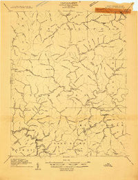 Gilbert West Virginia Historical topographic map, 1:48000 scale, 15 X 15 Minute, Year 1909