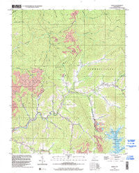 Gilboa West Virginia Historical topographic map, 1:24000 scale, 7.5 X 7.5 Minute, Year 1996