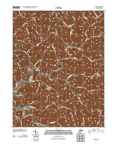 Gilmer West Virginia Historical topographic map, 1:24000 scale, 7.5 X 7.5 Minute, Year 2011
