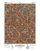 Gladesville West Virginia Historical topographic map, 1:24000 scale, 7.5 X 7.5 Minute, Year 2011