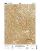 Gladesville West Virginia Current topographic map, 1:24000 scale, 7.5 X 7.5 Minute, Year 2016