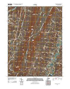 Glengary West Virginia Historical topographic map, 1:24000 scale, 7.5 X 7.5 Minute, Year 2011