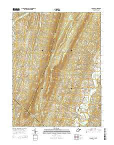 Glengary West Virginia Historical topographic map, 1:24000 scale, 7.5 X 7.5 Minute, Year 2014