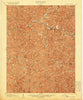 Glenville West Virginia Historical topographic map, 1:62500 scale, 15 X 15 Minute, Year 1906