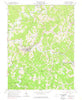 Glenville West Virginia Historical topographic map, 1:24000 scale, 7.5 X 7.5 Minute, Year 1965