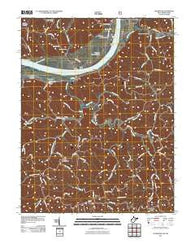 Glenwood West Virginia Historical topographic map, 1:24000 scale, 7.5 X 7.5 Minute, Year 2011