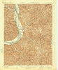 Glenwood West Virginia Historical topographic map, 1:62500 scale, 15 X 15 Minute, Year 1908