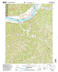 Glenwood West Virginia Historical topographic map, 1:24000 scale, 7.5 X 7.5 Minute, Year 2002