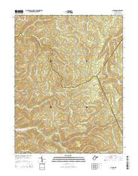 Goshen West Virginia Historical topographic map, 1:24000 scale, 7.5 X 7.5 Minute, Year 2014