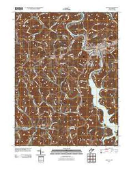 Grafton West Virginia Historical topographic map, 1:24000 scale, 7.5 X 7.5 Minute, Year 2011