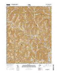 Grant Town West Virginia Historical topographic map, 1:24000 scale, 7.5 X 7.5 Minute, Year 2014
