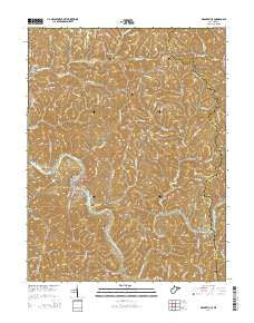 Grantsville West Virginia Historical topographic map, 1:24000 scale, 7.5 X 7.5 Minute, Year 2014