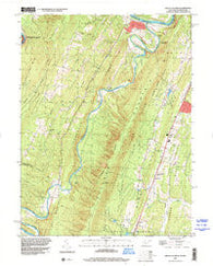 Great Cacapon West Virginia Historical topographic map, 1:24000 scale, 7.5 X 7.5 Minute, Year 1996