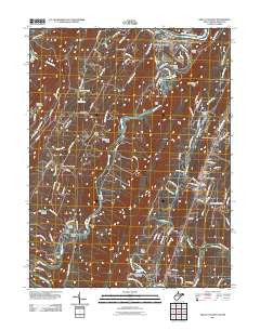 Great Cacapon West Virginia Historical topographic map, 1:24000 scale, 7.5 X 7.5 Minute, Year 2011