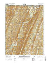 Great Cacapon West Virginia Current topographic map, 1:24000 scale, 7.5 X 7.5 Minute, Year 2016