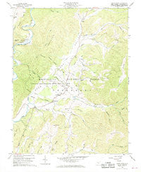Green Bank West Virginia Historical topographic map, 1:24000 scale, 7.5 X 7.5 Minute, Year 1960