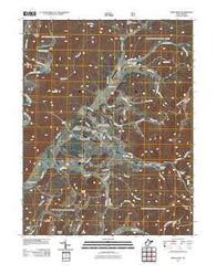 Green Bank West Virginia Historical topographic map, 1:24000 scale, 7.5 X 7.5 Minute, Year 2011
