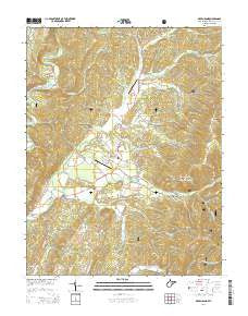 Green Bank West Virginia Historical topographic map, 1:24000 scale, 7.5 X 7.5 Minute, Year 2014