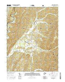 Green Bank West Virginia Current topographic map, 1:24000 scale, 7.5 X 7.5 Minute, Year 2016