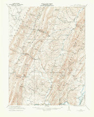 Greenland Gap West Virginia Historical topographic map, 1:62500 scale, 15 X 15 Minute, Year 1921