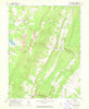 Greenland Gap West Virginia Historical topographic map, 1:24000 scale, 7.5 X 7.5 Minute, Year 1967