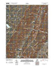 Greenland Gap West Virginia Historical topographic map, 1:24000 scale, 7.5 X 7.5 Minute, Year 2011