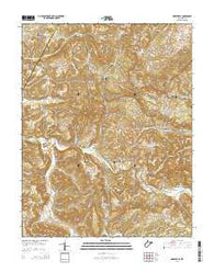 Greenville West Virginia Historical topographic map, 1:24000 scale, 7.5 X 7.5 Minute, Year 2014