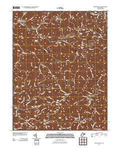 Griffithsville West Virginia Historical topographic map, 1:24000 scale, 7.5 X 7.5 Minute, Year 2011