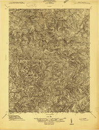 Hacker Valley West Virginia Historical topographic map, 1:48000 scale, 15 X 15 Minute, Year 1913