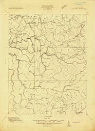 Hacker Valley West Virginia Historical topographic map, 1:48000 scale, 15 X 15 Minute, Year 1913