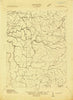 Hacker Valley West Virginia Historical topographic map, 1:48000 scale, 15 X 15 Minute, Year 1913
