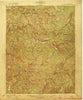 Hacker Valley West Virginia Historical topographic map, 1:62500 scale, 15 X 15 Minute, Year 1915