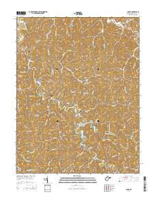 Hager West Virginia Historical topographic map, 1:24000 scale, 7.5 X 7.5 Minute, Year 2014