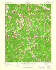 Hager West Virginia Historical topographic map, 1:24000 scale, 7.5 X 7.5 Minute, Year 1962