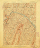 Hancock Maryland Historical topographic map, 1:62500 scale, 15 X 15 Minute, Year 1901