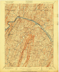 Hancock Maryland Historical topographic map, 1:62500 scale, 15 X 15 Minute, Year 1901