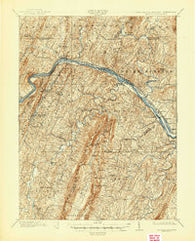 Hancock Maryland Historical topographic map, 1:62500 scale, 15 X 15 Minute, Year 1901