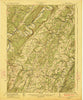 Hanging Rock West Virginia Historical topographic map, 1:62500 scale, 15 X 15 Minute, Year 1923