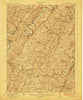 Hanging Rock West Virginia Historical topographic map, 1:62500 scale, 15 X 15 Minute, Year 1923
