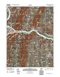 Harpers Ferry West Virginia Historical topographic map, 1:24000 scale, 7.5 X 7.5 Minute, Year 2011