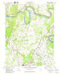 Hedgesville West Virginia Historical topographic map, 1:24000 scale, 7.5 X 7.5 Minute, Year 1979