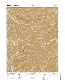 Henlawson West Virginia Historical topographic map, 1:24000 scale, 7.5 X 7.5 Minute, Year 2014