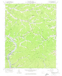 Henlawson West Virginia Historical topographic map, 1:24000 scale, 7.5 X 7.5 Minute, Year 1963