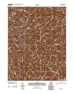 Herold West Virginia Historical topographic map, 1:24000 scale, 7.5 X 7.5 Minute, Year 2010