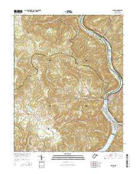 Hinton West Virginia Historical topographic map, 1:24000 scale, 7.5 X 7.5 Minute, Year 2014
