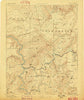 Hinton West Virginia Historical topographic map, 1:125000 scale, 30 X 30 Minute, Year 1892