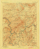 Hinton West Virginia Historical topographic map, 1:125000 scale, 30 X 30 Minute, Year 1892