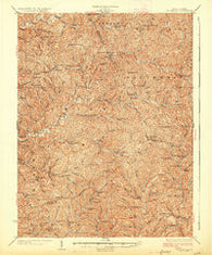 Holbrook West Virginia Historical topographic map, 1:62500 scale, 15 X 15 Minute, Year 1926