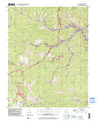 Holden West Virginia Historical topographic map, 1:24000 scale, 7.5 X 7.5 Minute, Year 1996